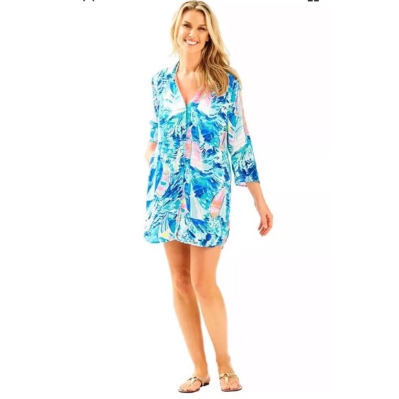 lilly pulitzer beach cover up